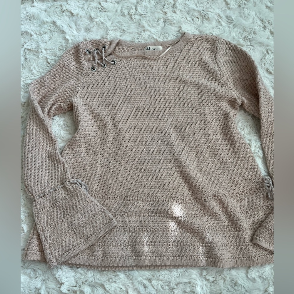 Style & Co. Women's Sweater in Light Pink